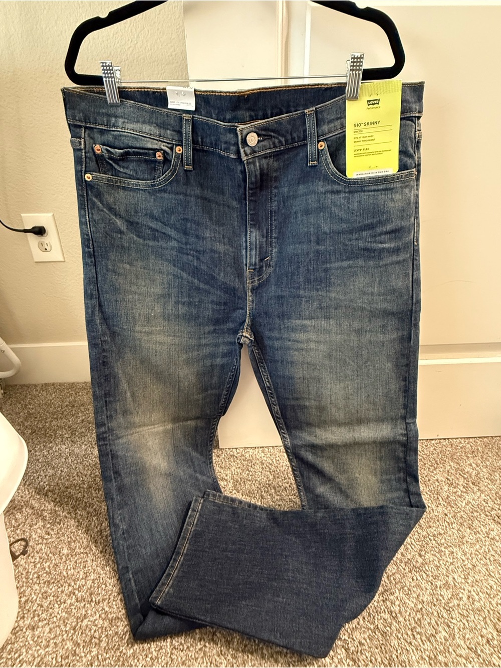 Levi's Men's 510 Blue Skinny Jeans